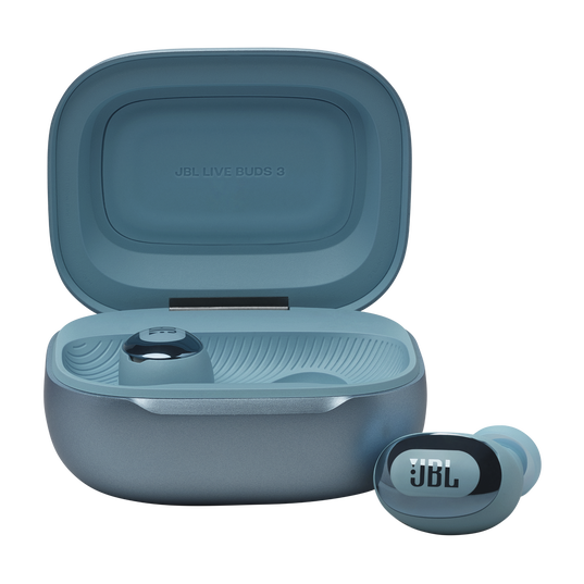 JBL Live Buds 3 - Blue - True wireless Noise Cancelling bud-type earbuds - Front